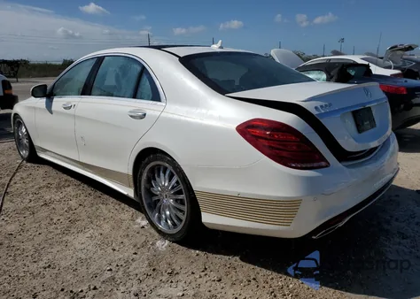 2016 Mercedes-Benz S 550 4Matic from USA, damaged, VIN WDDUG8FB7GA234778
